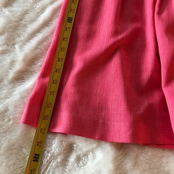 Ellen Tracy sleeveless pleated linen dress - Picture 6 of 9